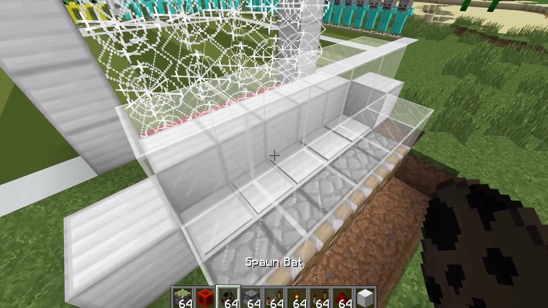 Making a CHICKEN PENALTY SHOOTOUT for Survival Minecraft!