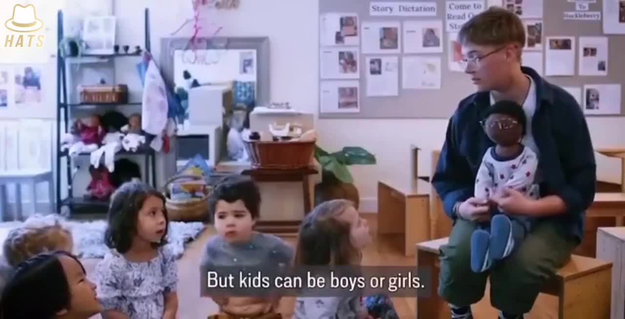 Gender indoctrination they are trying to instil into USA children