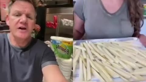 Gordon Ramsay Reacts To TikTok Cooking #shorts