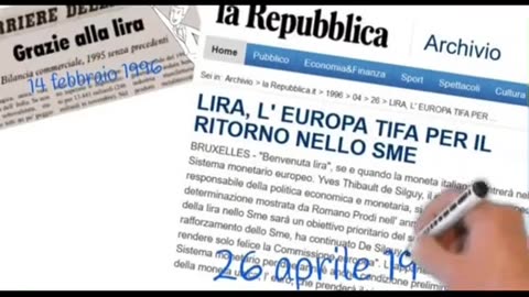 I TRADITORI PRODI, CIAMPI, AMATO, DRAGHI COL CONSENSO DI TUTTI I PARTITI HANNO VENDUTO L'ITALIA 🇮🇹