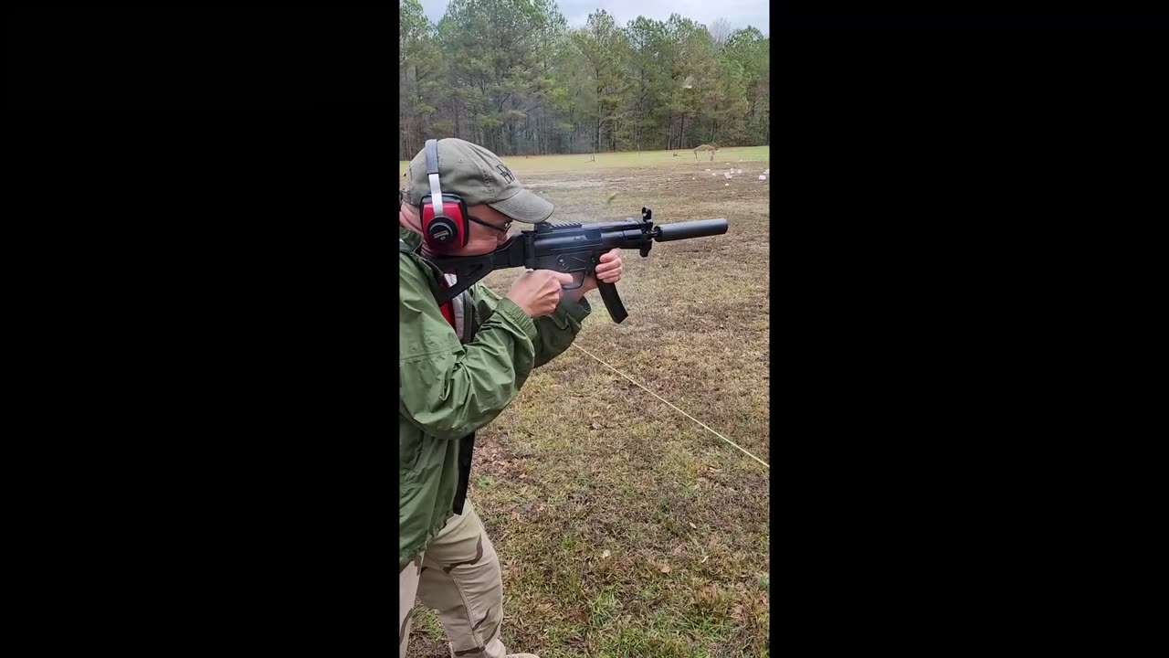 PTR 9kt full auto, suppressed