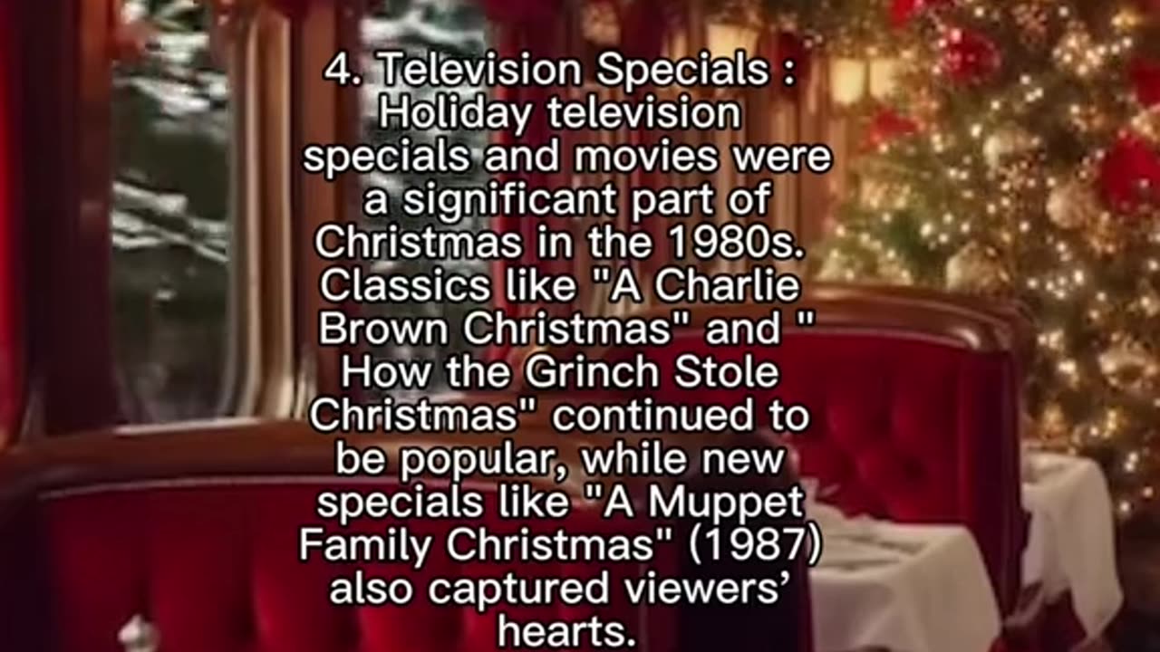 5 FACTS ABOUT CHRISTMAS IN THE 1980s