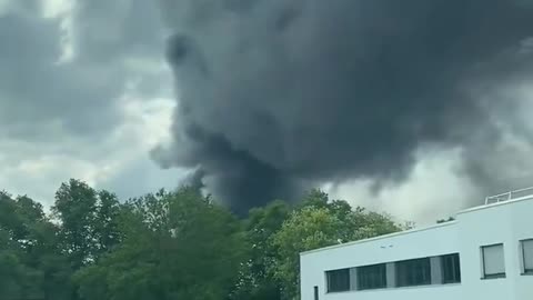 🇩🇪❗️A fire in Berlin