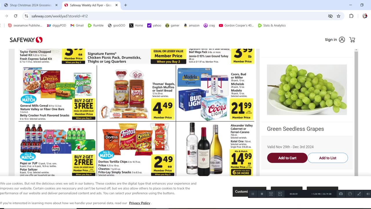 SAFEWAY LAWSUIT DEC/2024-SWANAMOE RIPT OFF