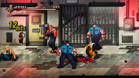 Streets Of Rage 4 (DLC) - Estel: Stage 2