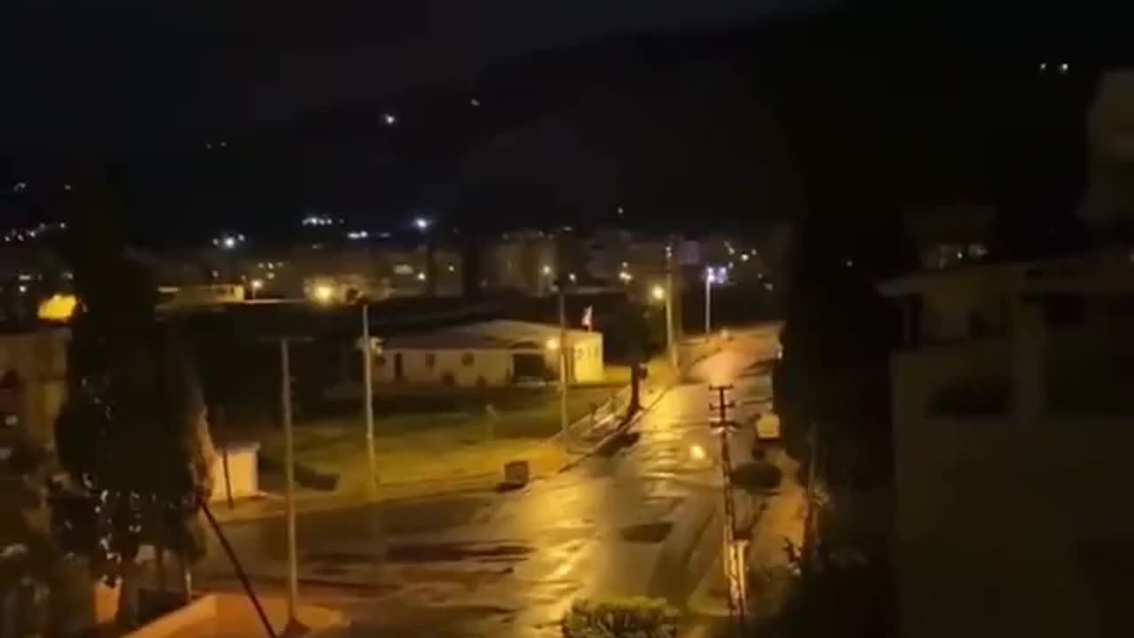 Blue Lights In Sky Before Turkey's Earthquake