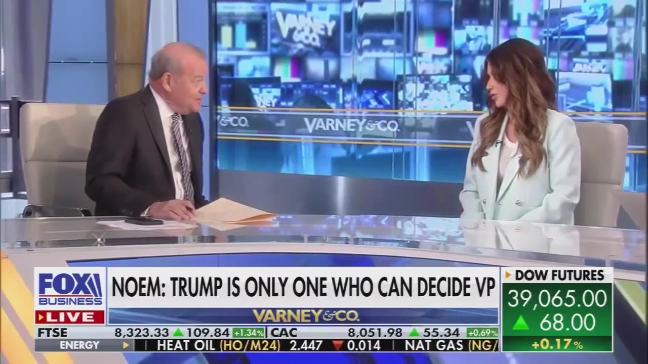 'You Need To Stop': Gov. Noem Snaps At Fox Business Anchor Pushing Her On VP Aspirations