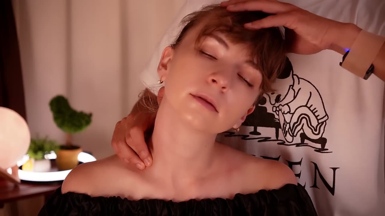 ASMR Sleep-inducing Massage｜Neck and Shoulder Massage