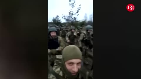 Soldiers of Ukrainian army going to battle with great enthusiasm