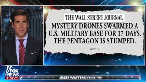 Jesse Watters: Mysterious Drones