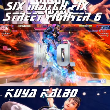 Kuya Kalbo Six Match Fix with Chun Li on Street Fighter 6 as Puyat 04-25-2024