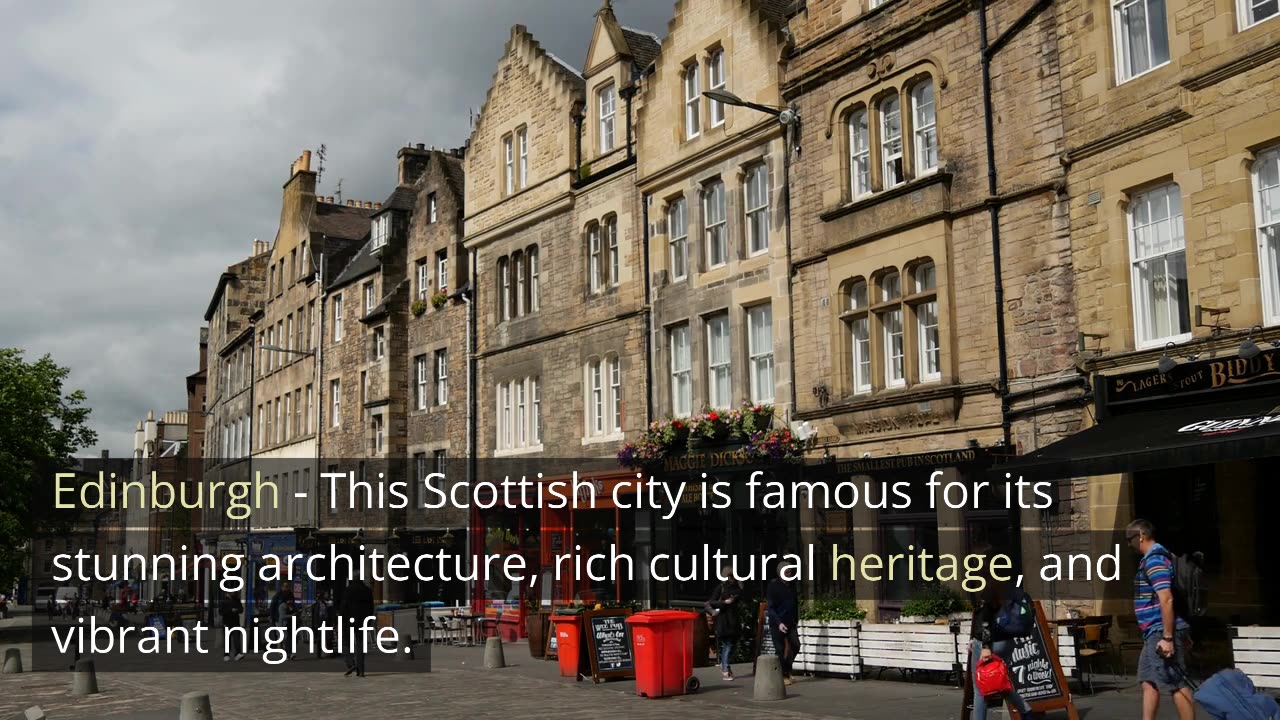 UK top 10 places to visit as a tourist