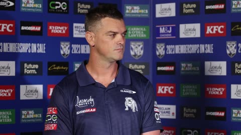 Canterbury Bulldogs Coach 1st Media footage for 2023