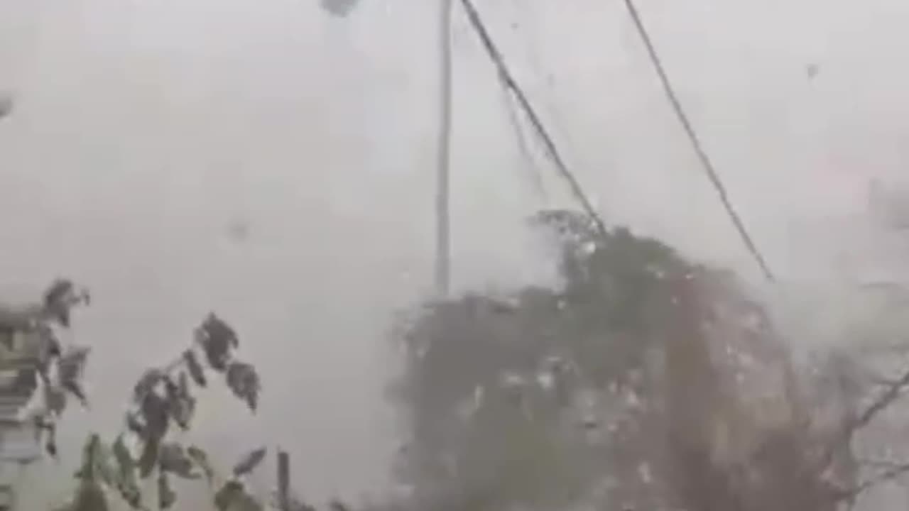 Terrifying Windstorm Hits In Ganjam Of Odisha, India | April 25, 2024