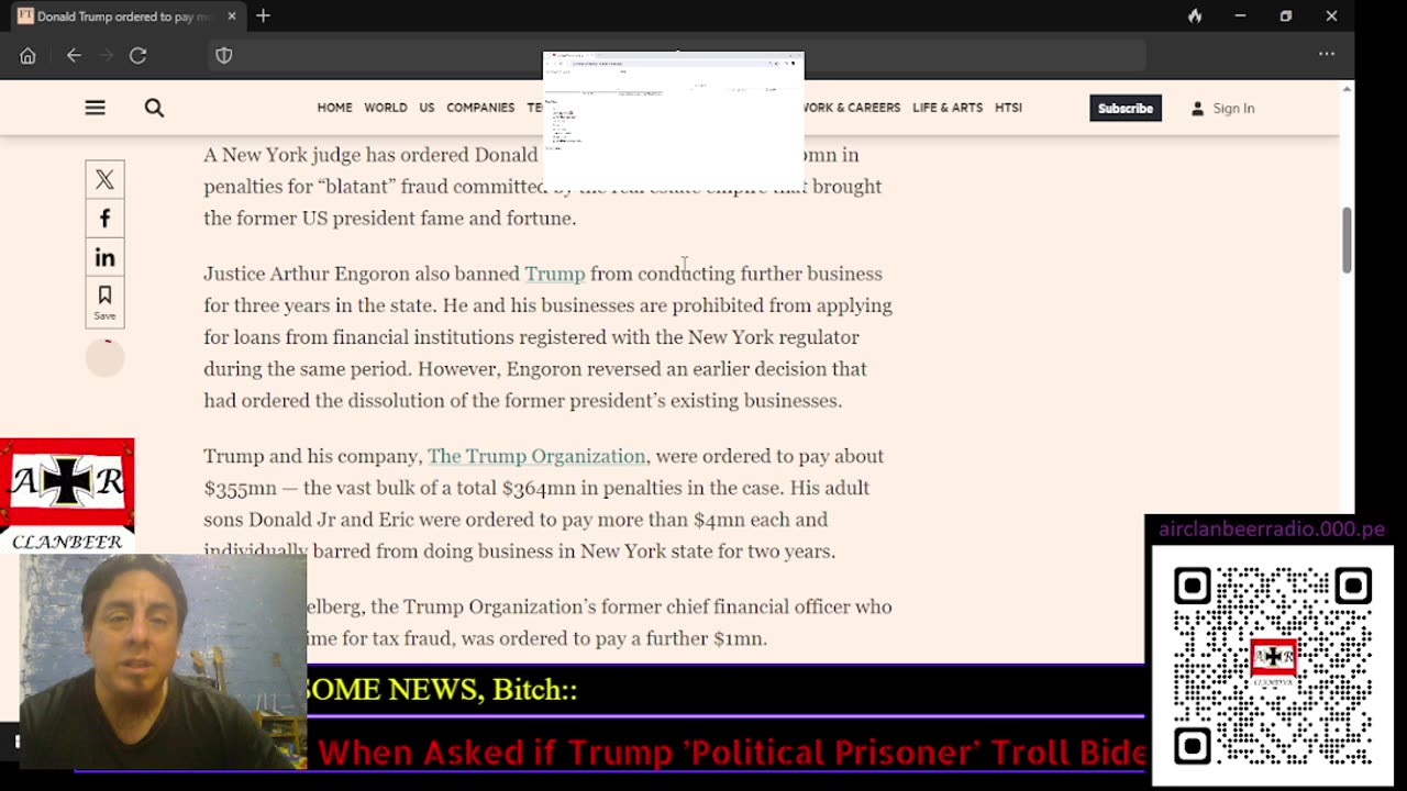 the trump case the shit gore show circo globalista