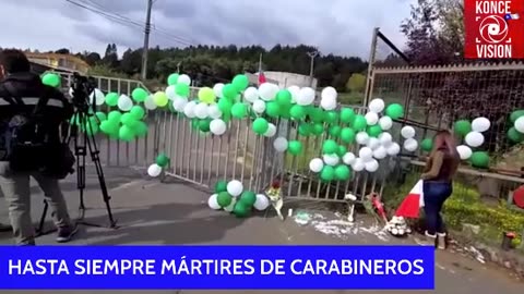 MARTIRES DE CARABINEROS SALEN DEL SML DE CONCEPCIÓN