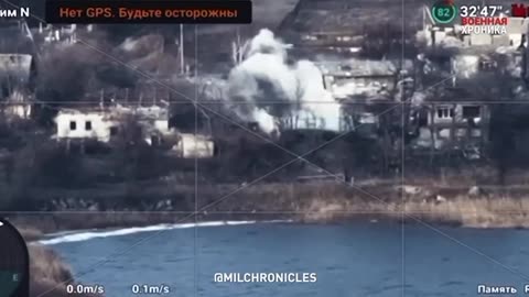 Work of Russian drone operators
