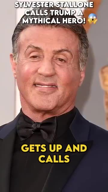 Nino - Sylvester Stallone CALLS Trump a Mythical HERO!