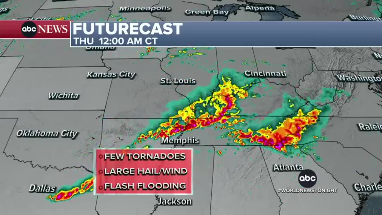 50 million Americans under severe weather threats ABC News