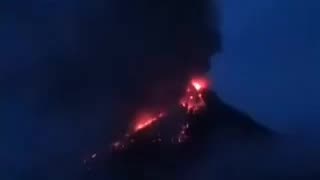 Indonesian Volcano Erupts, Lava Flows Force Evacuation