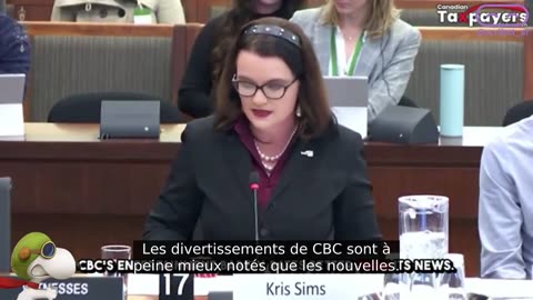 KRISS SIMMS DEFUND CBC PARLEMENT