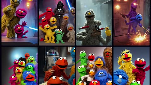 A SESAME STREET STAR WARS STORY (Watch in 4K)