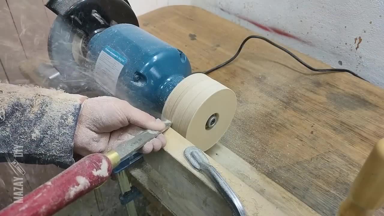 DIY Belt Grinder Wheels - Sander Wheels Without Lathe|part four