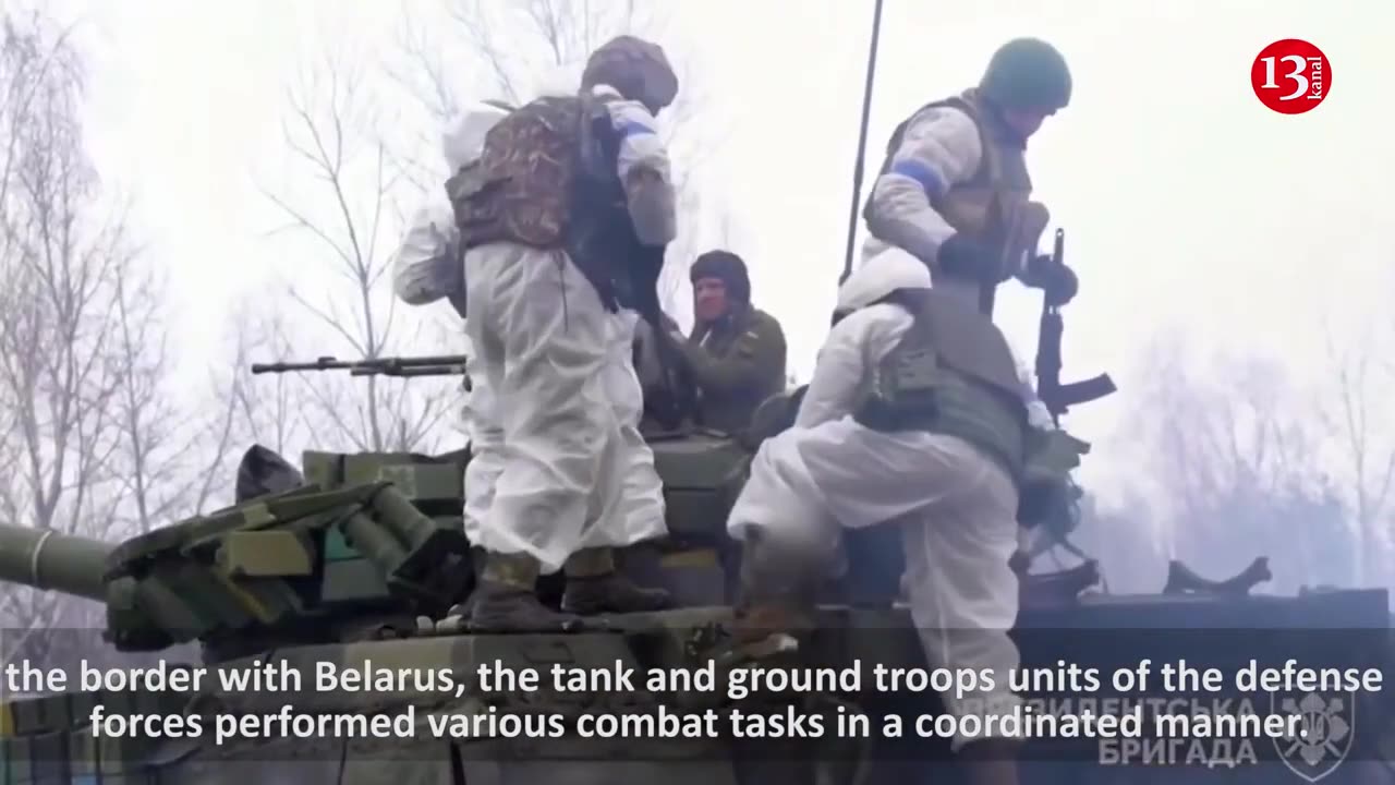 Ukraine preparing for battle on Belarus border