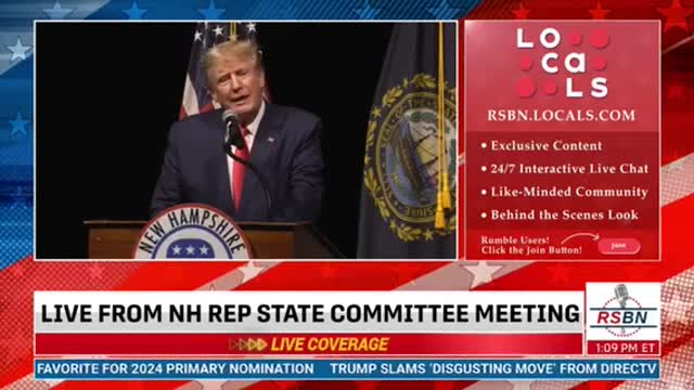 President Donald Trump Speech in New Hampshire- January 28, 2023