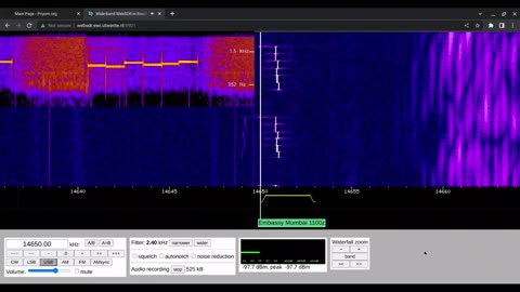 X06 215346 Moscow To Mumbai 01/02/2023 1104 UTC 14650kHz