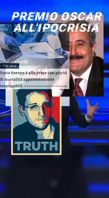 Benigni conferma il suo OSCAR all’IPOCRISIA .