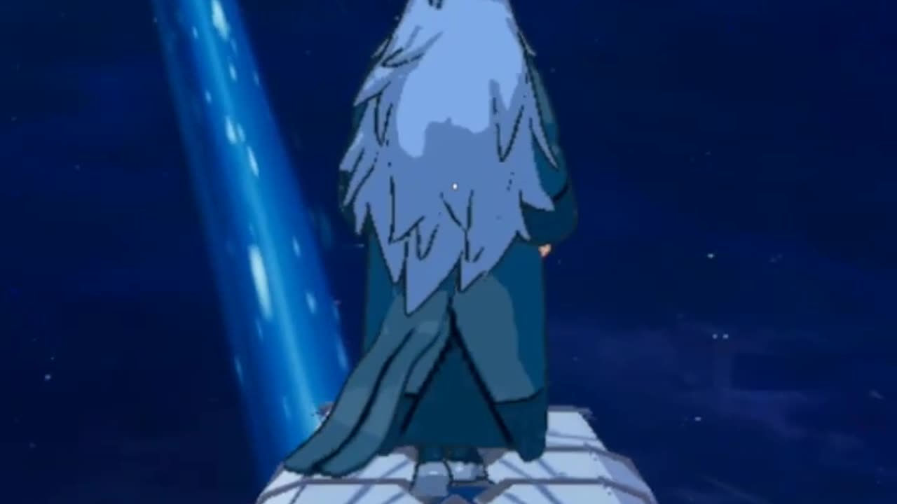 Nezumi walks down the stairs