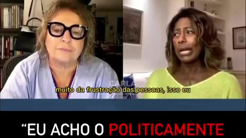 Jornalista Glória Maria e Politicamente Correto.