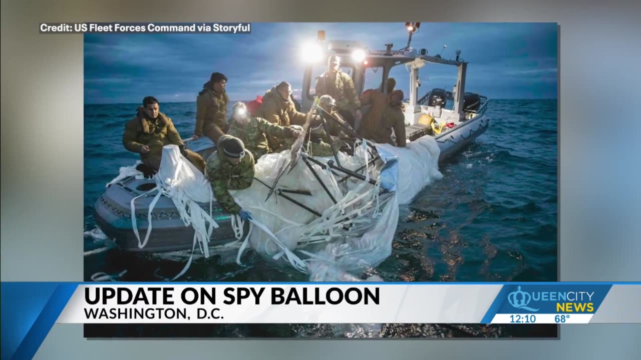 [2023-02-09] Chinese balloon had antennas, solar panels: reports - Queen City News