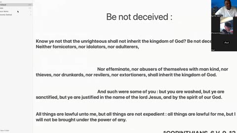 Christ the head : do not be deceived. Part 1
