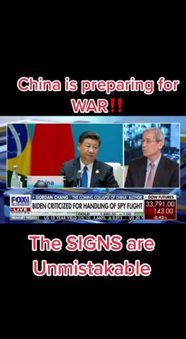 China Prepares For War