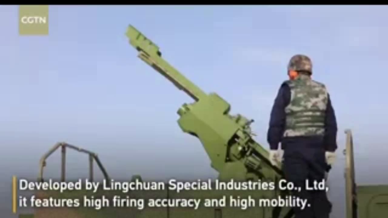 China's new 120-mm mortar system in 60 seconds
