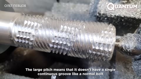 Ingenious Metalworker Makes BIDIRECTIONAL Bolt | by @pevcev