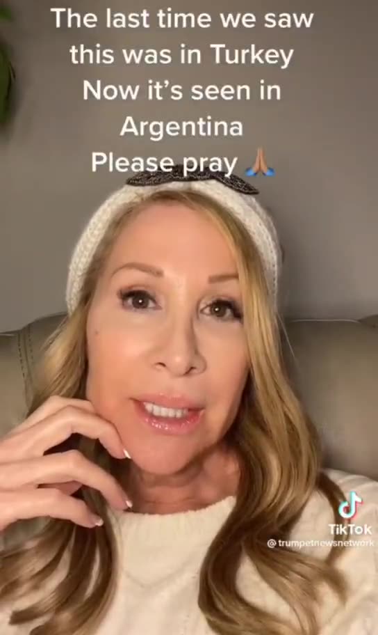 Cloud prior to earth quake in turkey and argentina