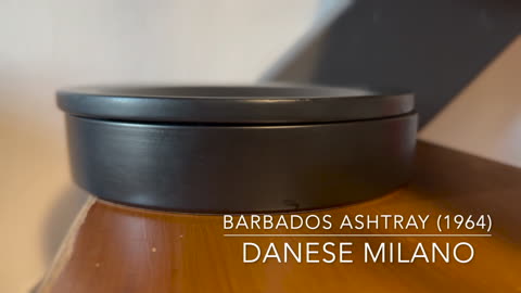 Barbados Ashtray (1964) by Angelo Mangiarotti for Danese Milano