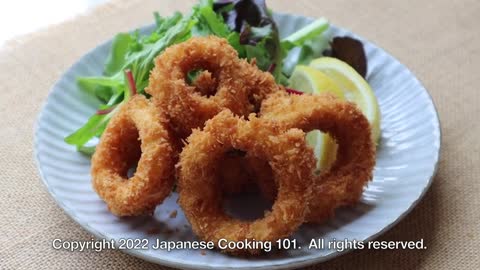 Fried Squid Rings