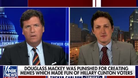 Douglas Mackey was punished for creating memes which made fun of Hillary Clinton voters