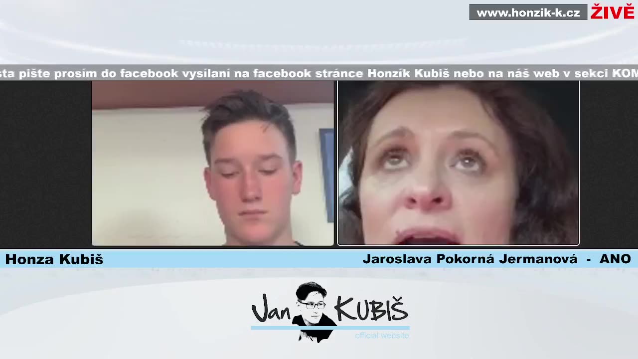 Rozhovor Honza Kubiš s Jaroslavou Pokornou Jermanovou ANO