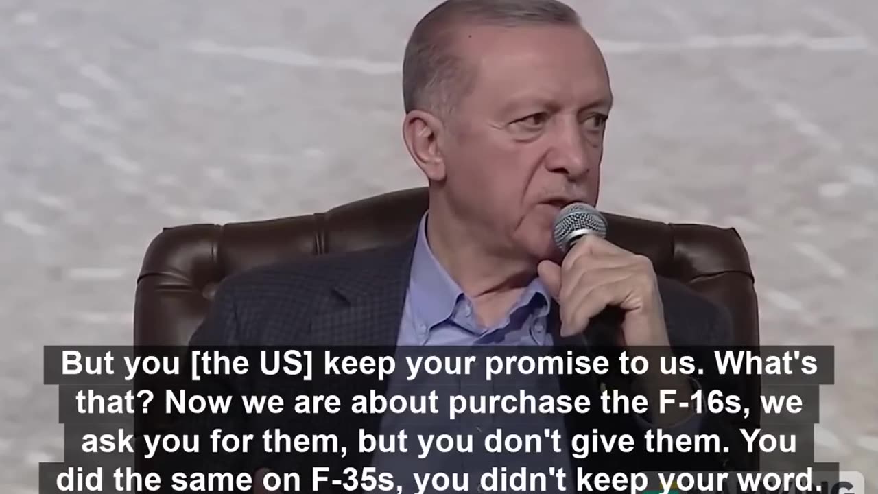 Turkish President Erdogan about Syria, about Russia, about US.