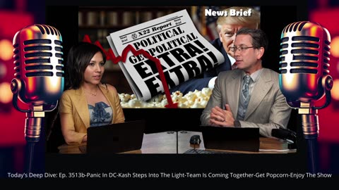 Deep Dive: Ep. 3513b-Panic In DC-Kash Steps Into The Light- Team Is Coming Together-Get Popcorn