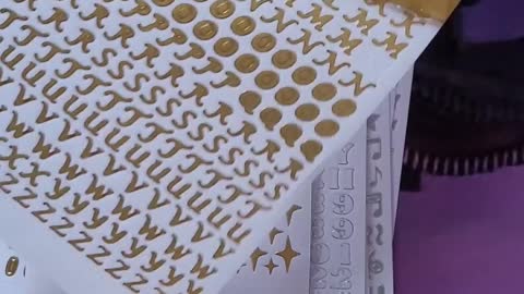 ASMR | STICKERS PEELING