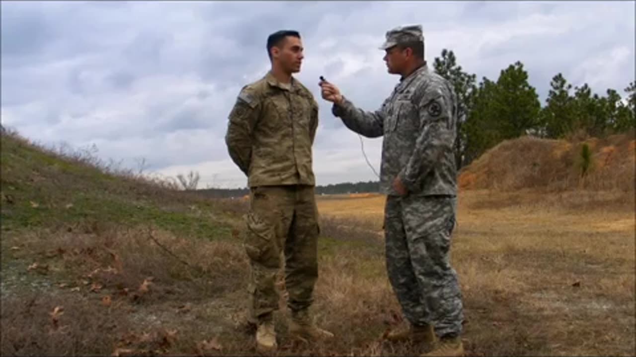 Competition Shooters train 82nd Airborne - interview (1/4)