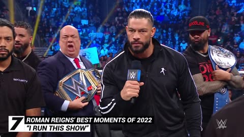 WWE Top 10: Roman Reigns’ Best Moments of 2022