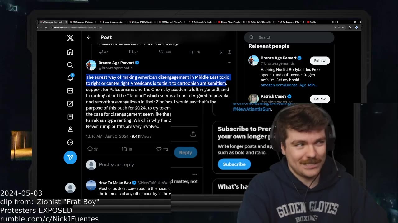 Nick Fuentes - Who is Costin Alamariu?