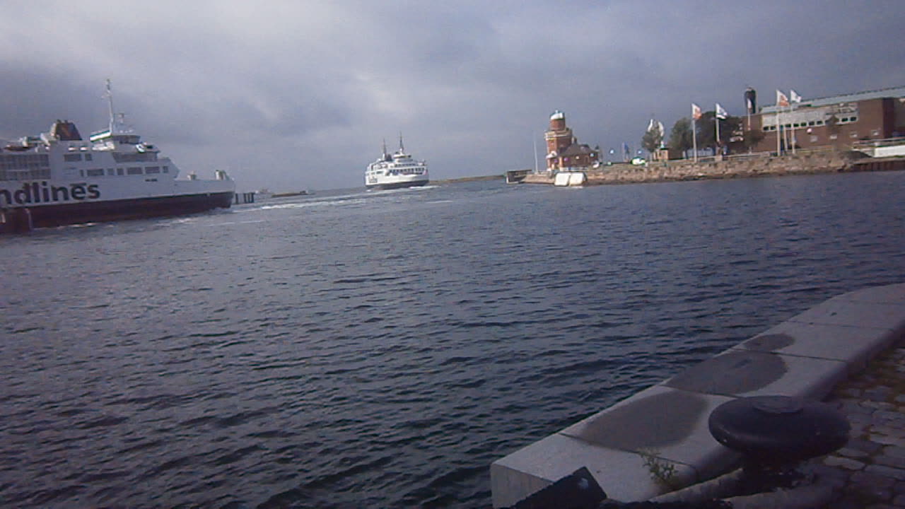 Scandlines. Utsikt från Hamntorget, Helsingborg 28 Juli 2015